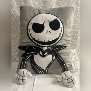 Nightmare Before Christmas Jack Skellington Plush Pillow Buddy 15" X 11"